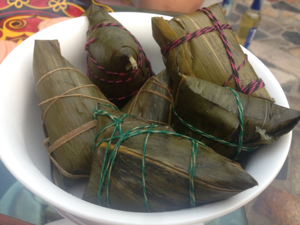 Assortiment de zongzi