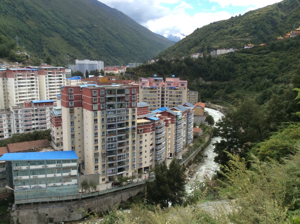 Vue sur Kangding