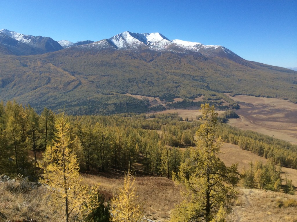 Montagne lac Kanas