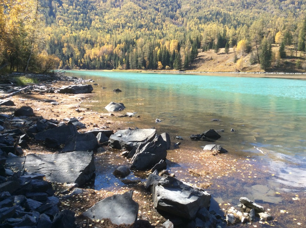 Paysage lac Kanas