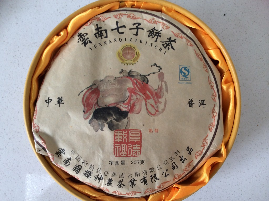 galette thé puerh
