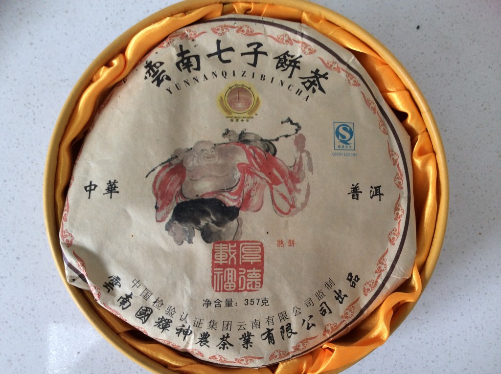 galette thé puerh